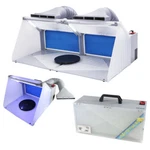 Ophir 2 Sets Of Airbrush Spray Booth Kit W Led Lighting Filter Hobby Model. Fixed Price $33.96.