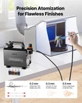 Kit, 1/6 Hp, With Compressor, Dual-action Professio. Fixed Price $150.18.