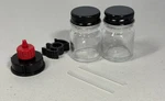 Testors Airbrush Mixing Bottles Set Of 2 With Fittings Never Used. Fixed Price $16.99.