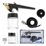 Single-action Airbrush Set Kit Hose Jars Cups Hobby Tanning Tattoo Cake T-shirt. Fixed Price $19.99.