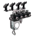 Holder Station With 4-WAY Splitter Manifold, Holds Airbrushes. Fixed Price $44.99.