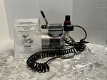 Central Pneumatic 1/8 Hp Oil-less Airbrush Compressor With Regulator 93657. Fixed Price $80.00.