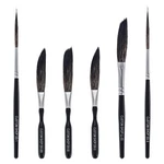 Custom Shop Pinstriping Brush Master Set (sword #0, 000, Scroll #1 & #2, Lon. Fixed Price $64.05.
