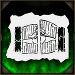 Cemetery Gate 1 - Airbrush Stencil Template Airsick Zombies. Fixed Price $14.99.
