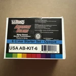 U.s. Supply 6 Color 1OZ Starter Set With Cleaner & Thinner. Fixed Price $14.99.