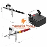 Thunder Tools Multi-purpose Professional 0.3MM Airbrush Compressor Kit. Fixed Price $62.93.