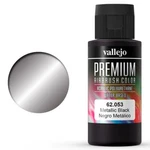 VJP62053 Vallejo Airbrush Color: Metallic Black (60ML). Fixed Price $14.57.