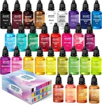 Airbrush Paint, Water-based, 1.01 Fl Oz (pack Of 30), Multicolor. Fixed Price $42.79.