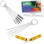 12 Piece Airbrush Cleaning Kit - Needles, Brushes, Wash. Fixed Price $9.99.