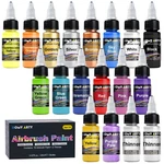 Homy Arty Airbrush Paint - 16 1.11 Ml (pack Of 18), Colors With 2 Thinner. Fixed Price $27.76.