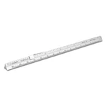 Alumicolor Aluminum Engineer Pocket Scale With Clip, 6IN, Silver Inch. Fixed Price $18.07.