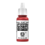 Vallejo Model Color Dark Vermillion Acrylic Paint 18ML. Fixed Price $9.99.