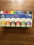 Apple Barrel 12 Ct Color Acrylic Paint Set Multi Surface Non Toxic 24 Fl Oz. Fixed Price $11.00.