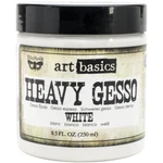 Prima Heavy White Gesso 8.5 Oz. Finnabair Art Basics 961442 Mixed Media Opaque. Fixed Price $10.99.
