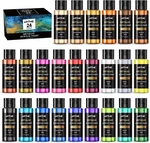 Artme Metallic Acrylic Paint Set, 24 Colors OZ/60ML Bottles,. Fixed Price $38.95.