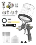 Inokraft D1 Lvlp Air Spray Gun Premium Kit With 22 Ounce Disposable Paint Cup. Fixed Price $181.55.