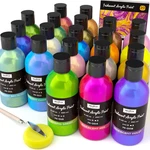 20 Colors Iridescent Acrylic Paint, 8.45OZ / 250ML Large Bulk Metallic. Fixed Price $75.95.