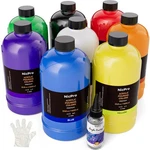 Nicpro Colors Large Bulk Acrylic Pour Paint Set (33.8 Oz, 1000 Ml) Premixed Hi. Fixed Price $100.48.