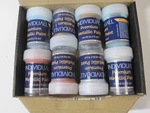 Individuall Metallic Acrylic Paint Set 8-PACK Vivid Colors Made Germany. Fixed Price $14.95.