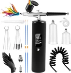 Cordless Airbrush Kit W/ Compressor 48PSI Spray Gun For Nail Art. Fixed Price $38.95.