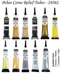Pebeo Cerne Relief 20ML Outliner Tubes, Choose Colors. Fixed Price $11.19.