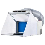 Vevor Airbrush Spray Booth Portable Kit Led Light Exhaust Fan Hose. Fixed Price $99.99.