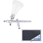 4 Color Gravity Cup Dual-action Airbrush Set Kit Cake Tattoo Paint Hobby. Fixed Price $49.99.