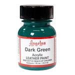 Angelus Dark Green Acrylic Leather Paint 1 Fl Oz Quick Dry Water Based. Fixed Price $11.29.