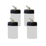 BA-30-1P-4 1OZ Plastic Bottle Assemblies Pk For Paasche & Ez Model Airbrush. Fixed Price $16.43.
