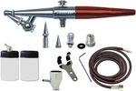 Paasche Airbrush H-3MH Set With Anodized Aluminum Handle. Includes .45,. Fixed Price $110.50.