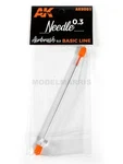 AK-9001 Needle (airbrush Basic Line 0.3). Fixed Price $8.66.