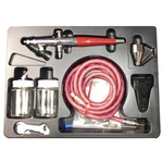 Paasche Vls Set Double Dual Action Siphon Feed Airbrush Kit Hobby Cake Tattoo. Fixed Price $124.99.