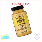 Folkart Gold Treasure Brilliant Metallic Acrylic Paint, 4 Oz. Fixed Price $23.66.
