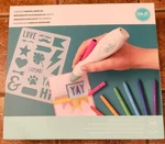 We Makers Cordless Airbrush Tool With Stencil & Usb Charger - New In Box. Fixed Price $30.00.