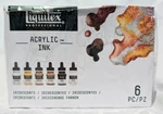 Liquitex Professional 3699315 Iridescents Acrylic Ink Set (6 30ML) - New. Fixed Price $32.95.