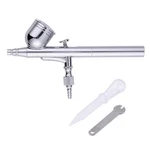 0.3MM Dual Action Airbrush Kit Gravity Feed Spray Gun Nail Art Makeup Closeout. Fixed Price $24.90.