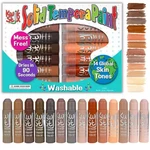 Kwik Stix Solid Paint Pens, 14 Count (pack Of 1), Assorted Skin Tones. Fixed Price $29.77.