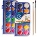 Pack Watercolor Paint Set 12 Vivid Colors Includes Watercolour Mixing Palet.... Fixed Price $13.90.