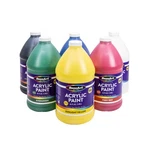 Roseart Acrylic Paint Color Set 64 Oz. - Bulk Pack For School Supply Rooms .... Fixed Price $160.04.