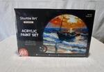 Shuttle Art 48 Pack Acrylic Paint Set. Fixed Price $30.00.