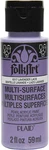 Plaid Folkart Multi-surface Pearl Acrylic Paint Lavender Lace 2 Oz. 6317. Fixed Price $8.95.