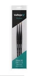 Vallejo Paint Brushes Design Set (sizes 0, 1 & 2). Fixed Price $14.22.