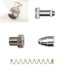 Badger Crescendo Model 175 Airbrush Parts 41-013, 41-014, 41-017, 41-025, 41-026. Fixed Price $35.00.
