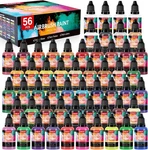 Esrich Airbrush Paint 52 Colors (1 Oz) With 0.94 Fl (pack Of 56),. Fixed Price $50.62.