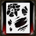 Ripped Flesh Airbrush Stencil Template Airsick. Fixed Price $14.99.