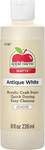Acrylic Paint Assorted Colors (8 Ounce), J20405 Antique White- Pack Of 1. Fixed Price $7.45.