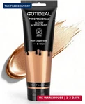 Gotideal Copper Gold Acrylic Paint,bronze 8.45OZ/250ML Large Pearl. Fixed Price $22.73.