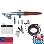 Paasche H-202S Single Action Airbrush Kit Anodized Aluminum Handle. Fixed Price $147.13.