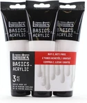 Liquitex Basics Acrylic Paint, 4 Fl Oz (pack Of 3), Titanium White 3-PACK. Fixed Price $31.64.