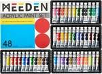 Beginners Acrylic Paint Set: 48 Colors 12ML/0.41 Fl Oz Heavy Body Starter -. Fixed Price $36.30.